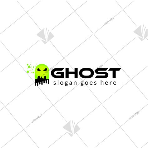 Ghost Themed Brand Logo Design