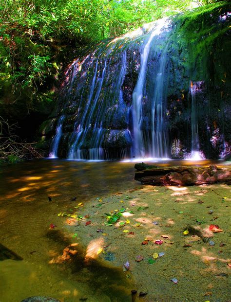 Frolictown Falls in Panthertown Valley in Nantahala National Forest of North Carolina Nc ...