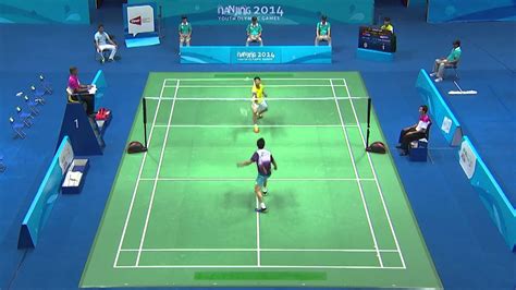 Men's Badminton - Highlights | Nanjing 2014 Youth Olympic Games - YouTube