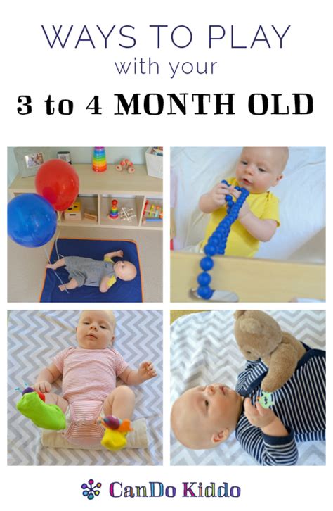 Baby Play for 3 to 4 month olds. CanDoKiddo.com 4 Month Old Baby ...