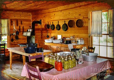 The Old Country Kitchen Photograph by Kathy Baccari