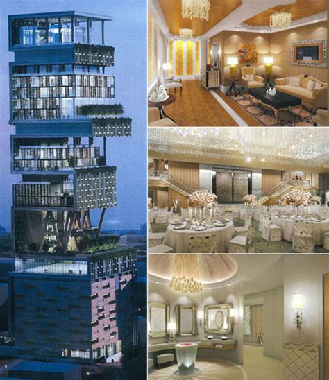 Luxury houses, villas and hotels: Mukesh Ambani’s Home – Antilia, Mumbai, India