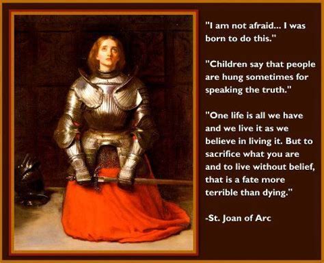 Joan of Arc Quotes. QuotesGram