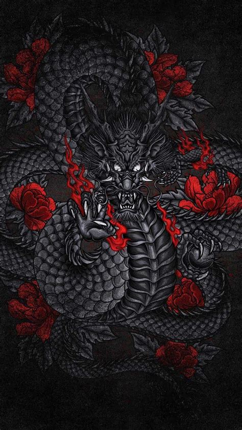 Black Dragon IPhone Wallpaper HD - IPhone Wallpapers : iPhone Wallpapers Iphone Wallpaper Grunge ...