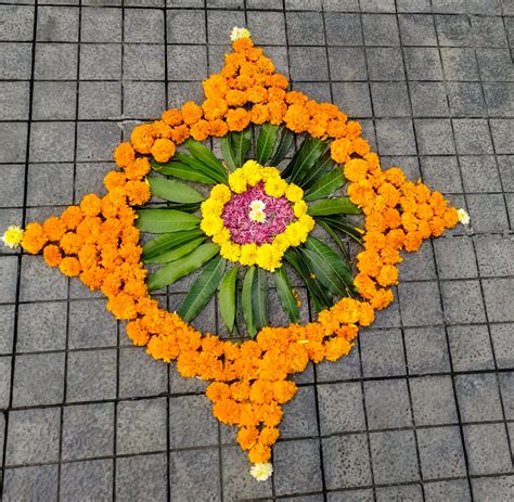 Flower Rangoli ideas Rangoli designs to add pop and colour to your Diwali celebrations