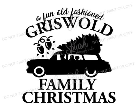 Griswold Family Christmas National Lampoon Svg Png Eps | Etsy