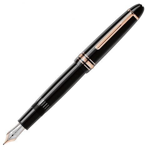 Montblanc Meisterstück 146 LeGrand red gold fountain pen - Fontoplumo