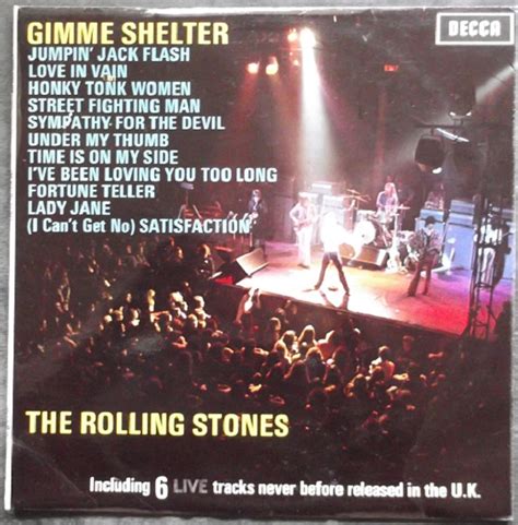 The Rolling Stones Gimme shelter (Vinyl Records, LP, CD) on CDandLP