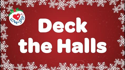 Deck the Halls with Lyrics | Christmas Songs and Carols Realtime YouTube Live View Counter 🔥 ...