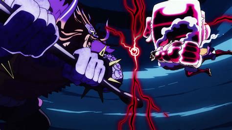 luffy gear 4 vs kaido by cyberpunk30 on DeviantArt