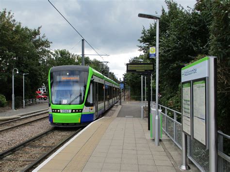 Croydon Tramlink 2562 arriving at Addiscombe tram station.… | Flickr