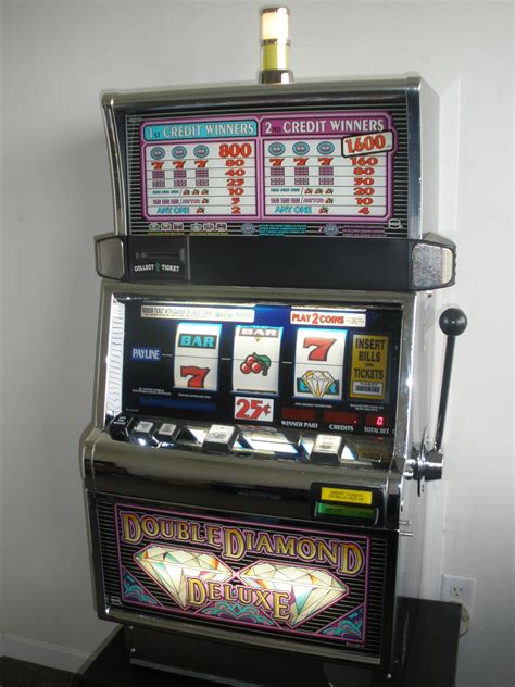 IGT DOUBLE DIAMOND DELUXE TWO CREDIT S2000 SLOT MACHINE - FLAT TOP For ...