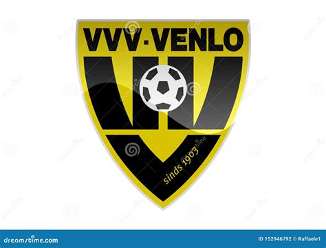 VVV Venlo Logo editorial photography. Illustration of available - 152946792