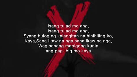 Ex Battalion Sana Ikaw Na Nga Lyrics - YouTube