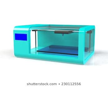 Modern Home 3d Printer Stock Illustration 230112556