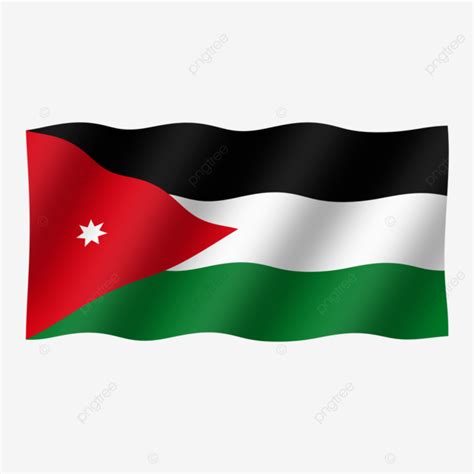 Jordan Flag, Jordan, Hashemite Kingdom Of Jordan, Jordan Independence Day PNG Transparent ...