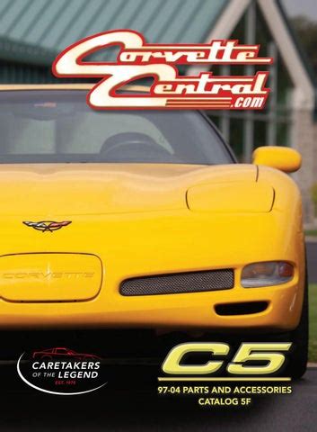 Corvette Central C5 (97-04) Corvette Parts Catalog by Corvette Central ...