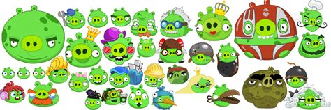 i drew all of the pigs : angrybirds