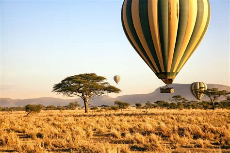 Serengeti National Park Hot Air Balloon | Serengeti wildlife Safaris Tours