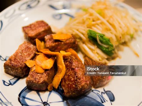 Kobe Beef Steak Stock Photo - Download Image Now - Barbecue - Meal ...