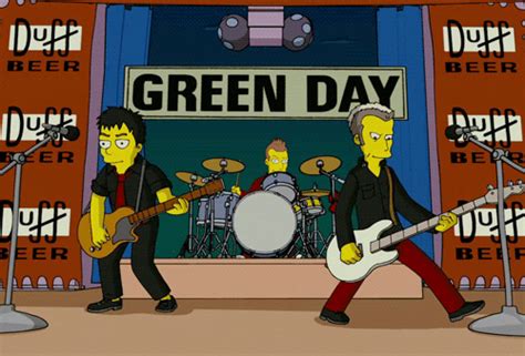 Green Day Simpsons GIFs - Find & Share on GIPHY