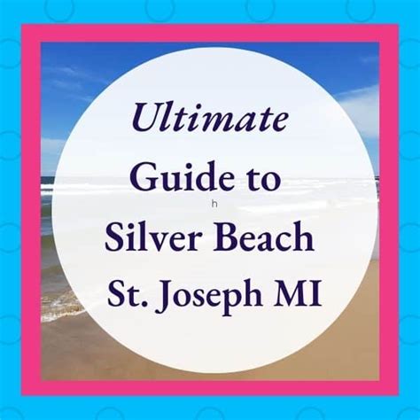 Discover Beautiful Silver Beach in St. Joseph, MI | My Michigan Beach and Michigan Travel