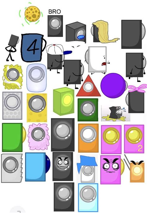 All the speaker boxes from bfdi : r/BattleForDreamIsland