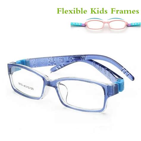 Unbreakable Flexible Safe Myopia Optical Glasses Frame Eyeglasses Kids ...