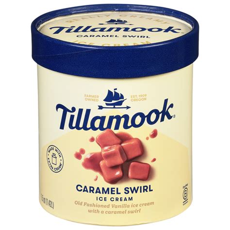 Save on Tillamook Ice Cream Caramel Swirl Order Online Delivery | Stop ...