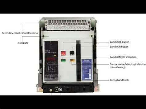 Air circuit breaker parts and details - YouTube