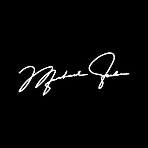 Michael Jordan Signature Vinyl Decal Sticker