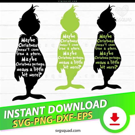 Naughty Grinch SVG - Naughty Naughty Naughty Grinch - SvgSquad