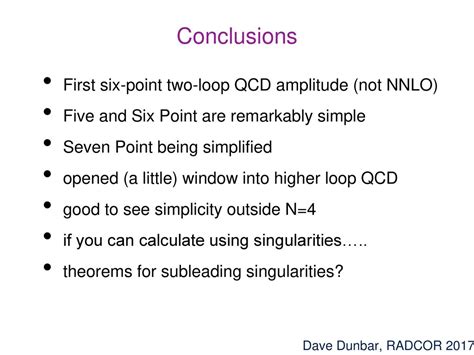 Analytic Results for Two-Loop Yang-Mills - ppt download