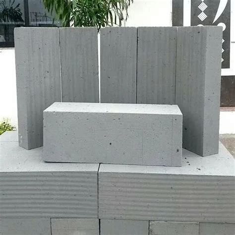 Blocks Rectangular Rough Autoclaved Aerated Concrete AAC Ash Ambuja ...