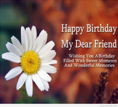 Happy Birthday Quotes for A Dear Friend Happy Birthday Brother Messages ...