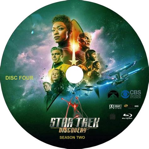 Star Trek Discovery Season 2 (2019) Custom R0 Blu Ray Cover and Labels ...