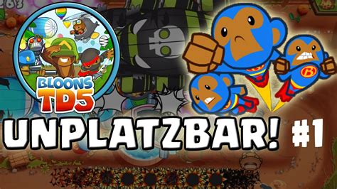 UNPLATZBAR! || BLOONS TOWER DEFENSE 5 Co-Op #1 || Let's Play BTD 5 [Deutsch/German HD] - YouTube