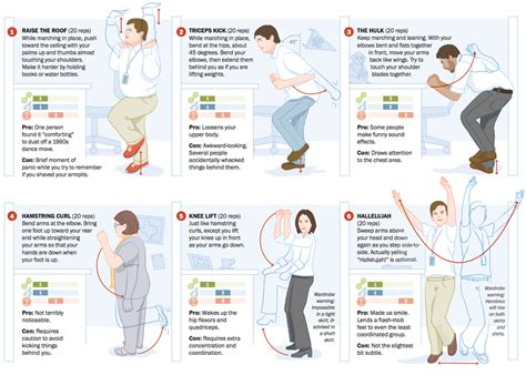 A workout at work: 12 office exercises - Washington Post