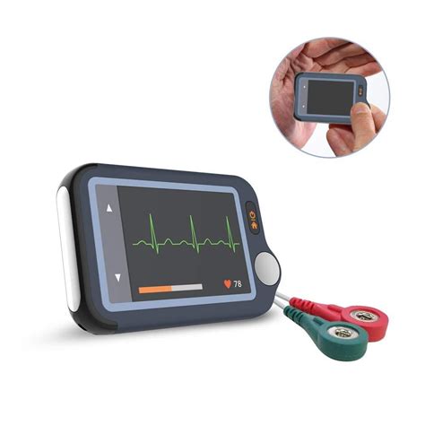 Heart Monitor, Personal Bluetooth Heart Health Tracker w Free APP for iOS Android Phone & PC ...