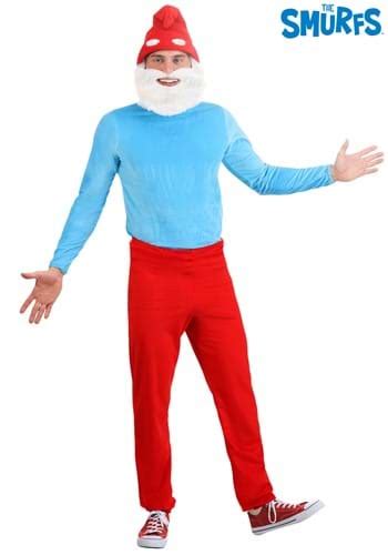 Adult Smurfs Papa Smurf Costume