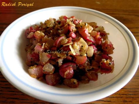 Radish Poriyal - Mullangi Poriyal | Simple Indian Recipes