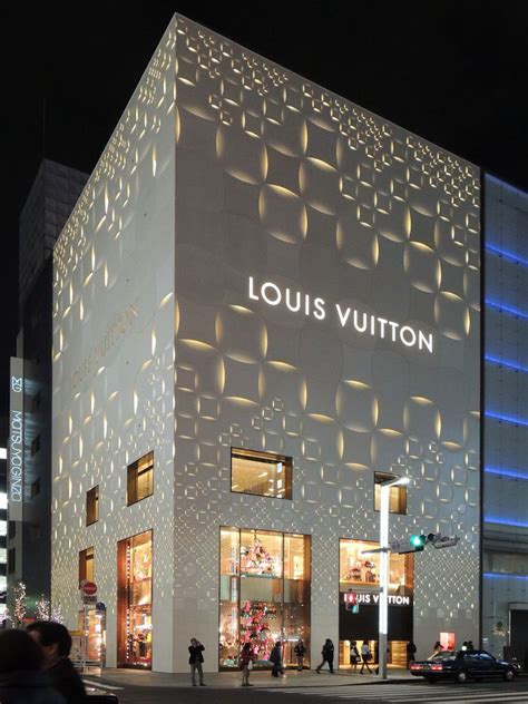 Louis Vuitton 六本木ヒルズ店 | Perakende tasarımı, Cephe, Mimarlık ofisi