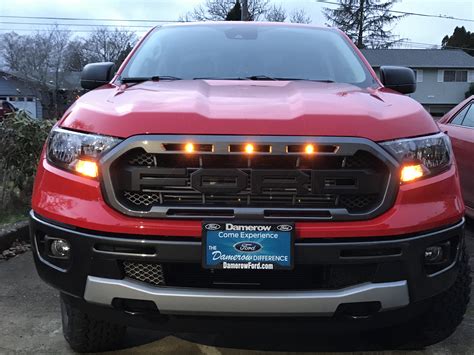 19 21 Ford Ranger Raptor Style Grille Kit Ford Ranger Raptor Ford ...