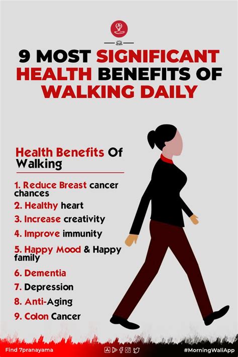 9 Most Significant Health Benefits Of Walking Daily | Health benefits ...