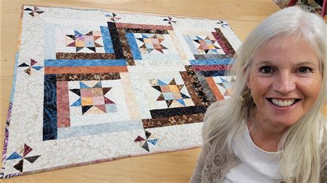 Create a Stunning Starry Log Cabin Quilt: Free Pattern and Tutorial