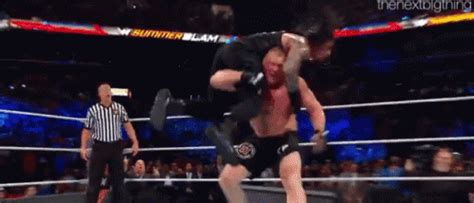 Brock Lesnar GIF - Brock Lesnar F5 - Discover & Share GIFs