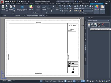 About Map Book Templates | AutoCAD Map 3D 2023 | Autodesk Knowledge Network