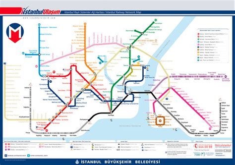 Transit Maps: Unofficial Map: Istanbul Railway Network by Bertan Kılıçcıoglu