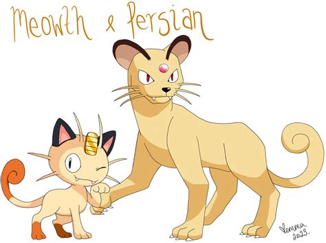 Meowth evolution by yumiOkami on DeviantArt