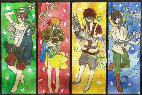 Four Seasons by SaikaTora on DeviantArt